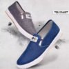 Men's casual cowboy canvas anti-slip bottom net shoes