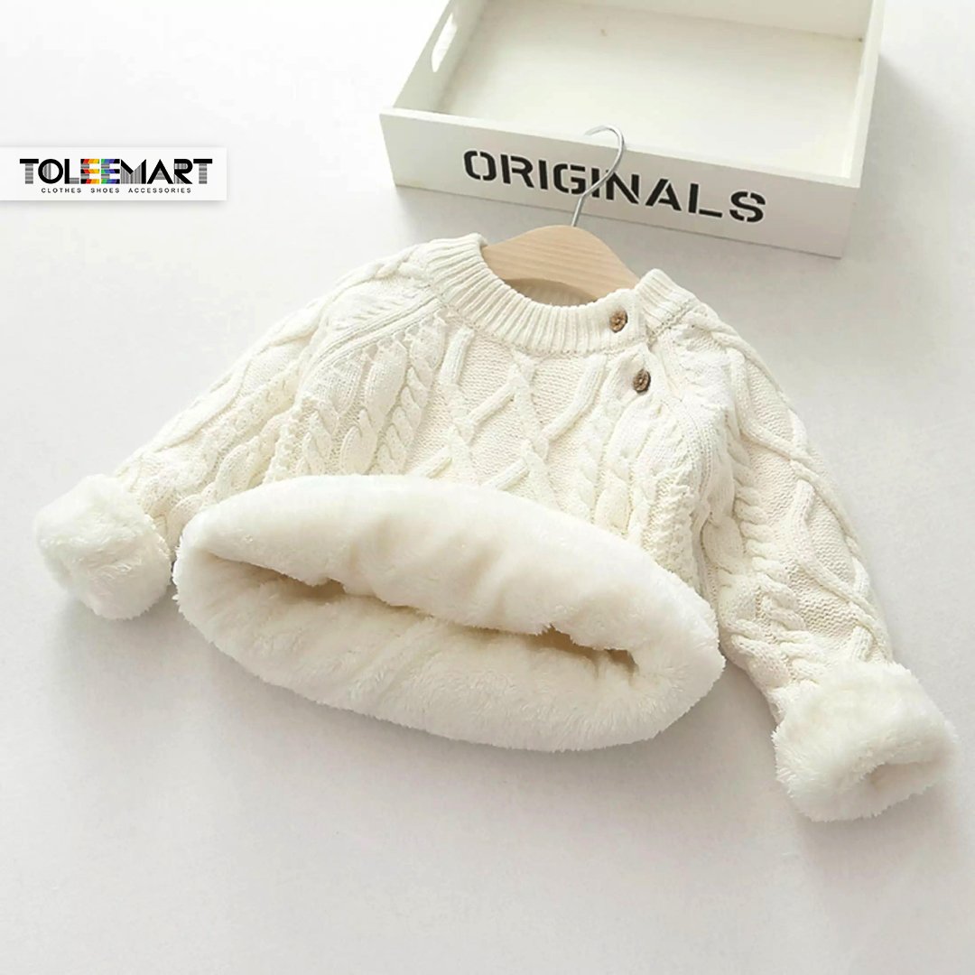 Kids Knitted Cardigan 3-8 Years Girls Sweaters Winter Autumn Warm Lightweight Windproof Long Sleeve Jackets Shawl Jackets Kids Knit Coat With Bow 