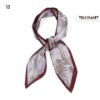 1PC Korean Version Ladies Style Bow Silk Scarf Hair Ribbon Female Tie Hair Women Girl Hair Band Ornaments Head Rope Headwear Head Scarves - Image 13